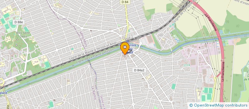 localisation de l'entreprise PUVANA FOOD & CO  VILLEPARISIS