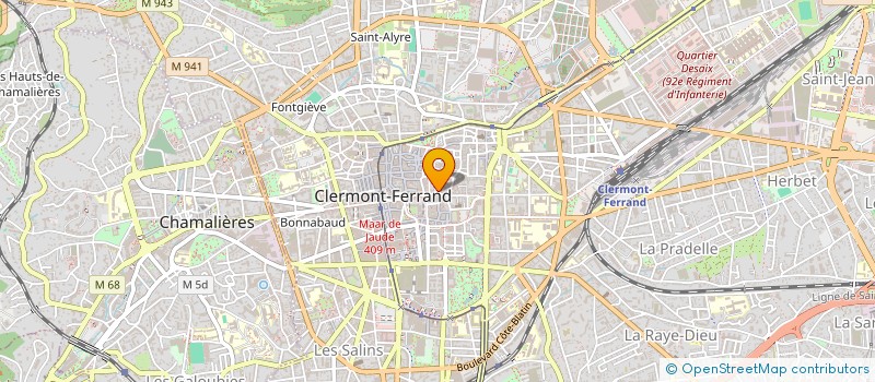 localisation de l'entreprise PUY  CLERMONT-FERRAND