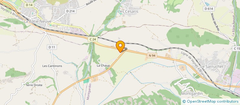 localisation de l'entreprise PUY CHEVALIER  MONTGARDIN