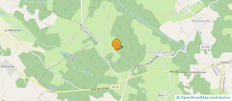 localisation de l'entreprise PUY DE BEAUMONT à MAZEROLLES