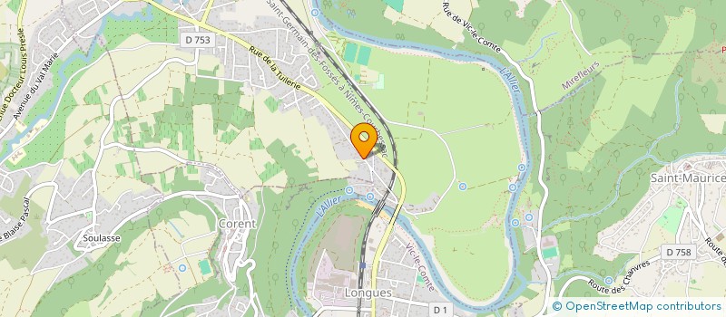 localisation de l'entreprise PUY DE MODE  LES MARTRES-DE-VEYRE