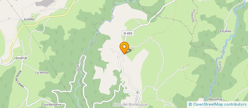 localisation de l'entreprise PUY MORENQ ENERGIE à CROS-DE-RONESQUE