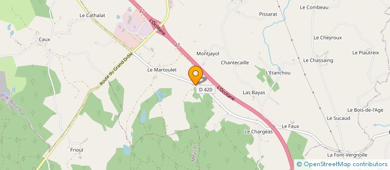 localisation de l'entreprise PUY MORY BOIS à SAINT-GERMAIN-LES-BELLES