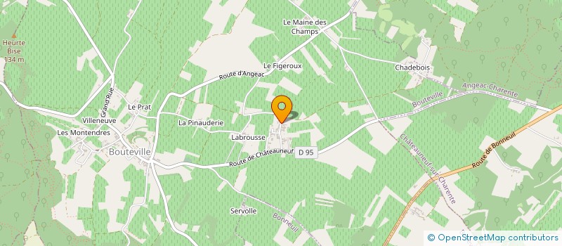 localisation de l'entreprise PUY NEUF à BOUTEVILLE