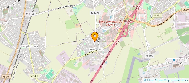 localisation de l'entreprise PUYA  VENDEVILLE