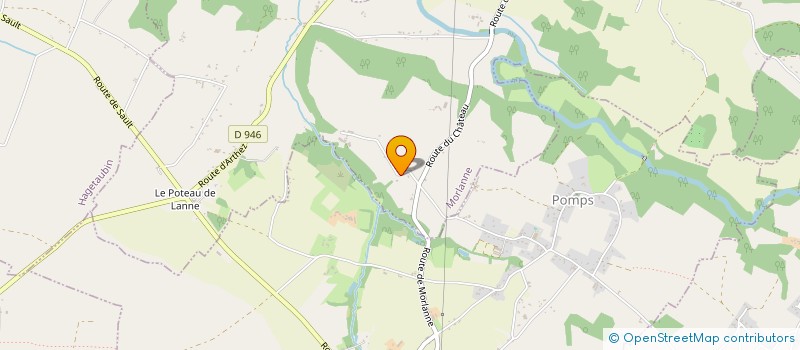 localisation de l'entreprise PUYAU JEROME  MORLANNE