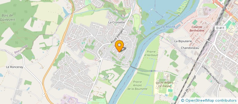 localisation de l'entreprise PUYBASSET JEFRANARRO  BOUCHEMAINE