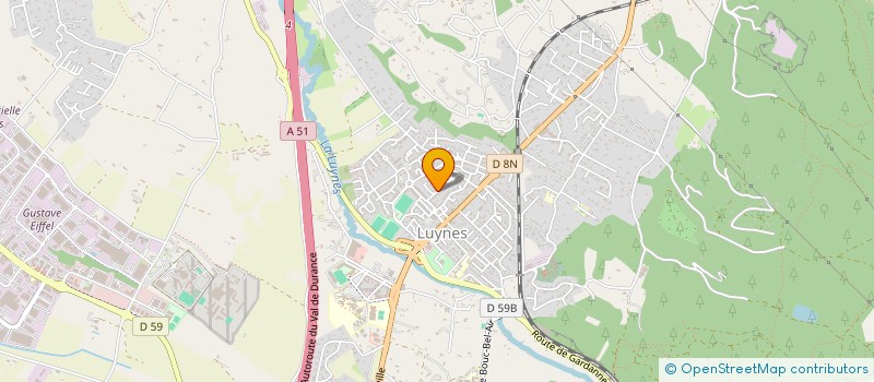 localisation de l'entreprise PUYCHOC à AIX-EN-PROVENCE