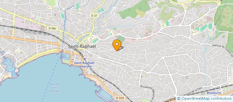 localisation de l'entreprise PUYGAUTIER à SAINT-RAPHAEL