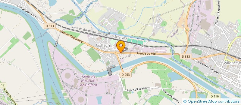 localisation de l'entreprise PUYMARCEL IMMO SCI  GOLFECH