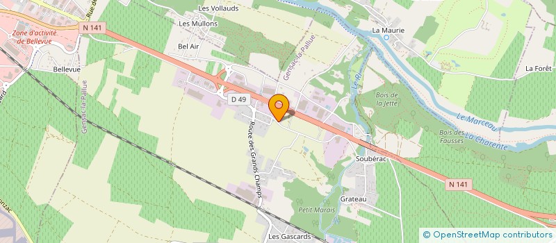 localisation de l'entreprise PUYMOYEN IMMO  PUYMOYEN