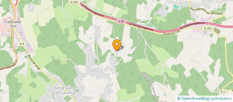 localisation de l'entreprise PUYNOIR  SANILHAC