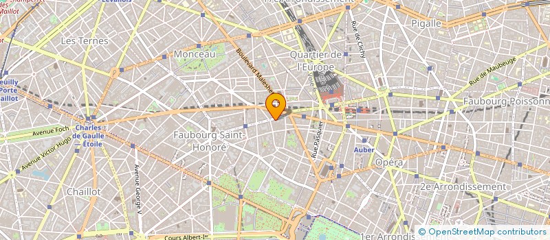 localisation de l'entreprise PUYRAZEAU ET ASSOCIES à PARIS