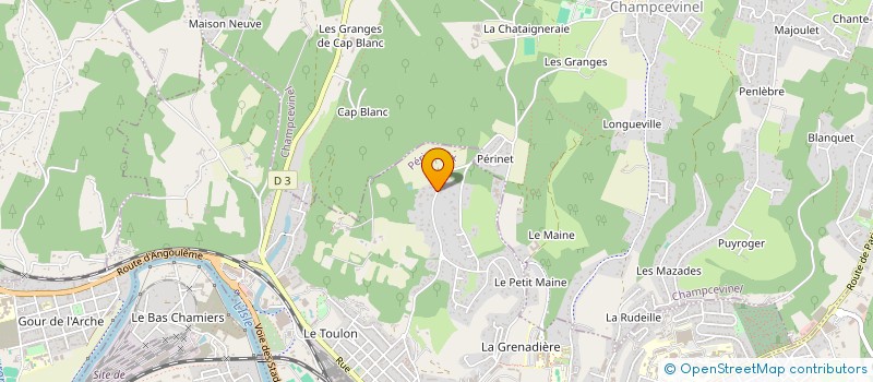 localisation de l'entreprise PUYROUSSEAU à PERIGUEUX