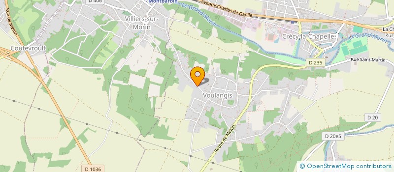 localisation de l'entreprise PUZZACCIU DI SCALELLA  VOULANGIS