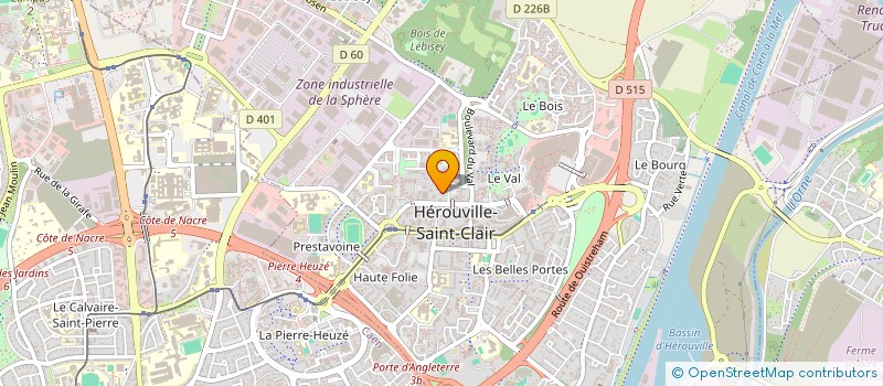 localisation de l'entreprise PUZZLE à HEROUVILLE-SAINT-CLAIR