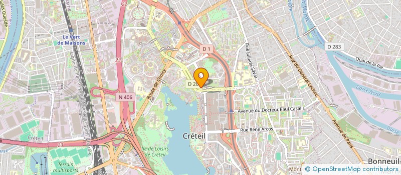 localisation de l'entreprise PUZZLE  CRETEIL