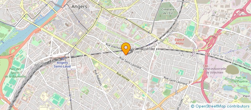 localisation de l'entreprise PUZZLE à ANGERS