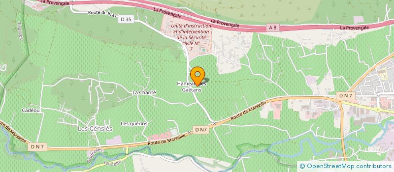 localisation de l'entreprise PUZZLE à BRIGNOLES