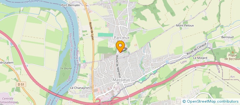 localisation de l'entreprise PUZZLE  PARCIEUX