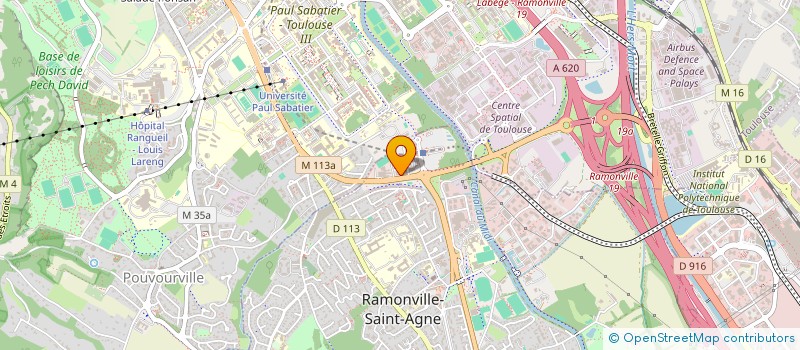 localisation de l'entreprise PUZZLE  RAMONVILLE-SAINT-AGNE