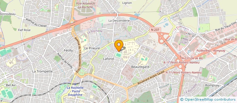 localisation de l'entreprise PUZZLE AMO  LA ROCHELLE
