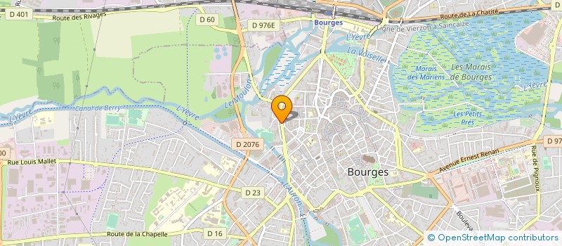 localisation de l'entreprise PUZZLE CENTRE  BOURGES