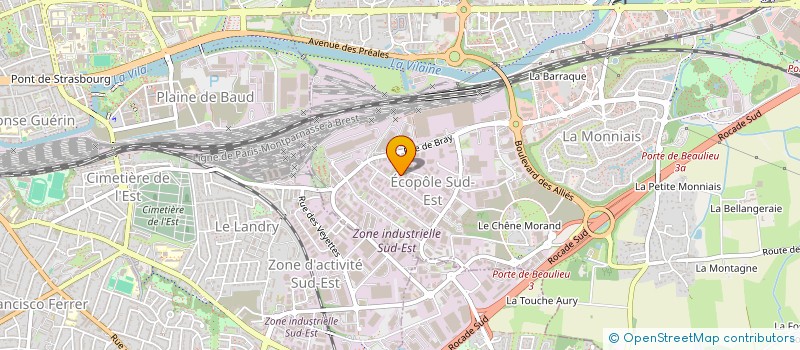 localisation de l'entreprise PUZZLE CESSON  CESSON-SEVIGNE