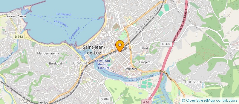 localisation de l'entreprise PUZZLE CONSULTING PROJECT à SAINT-JEAN-DE-LUZ