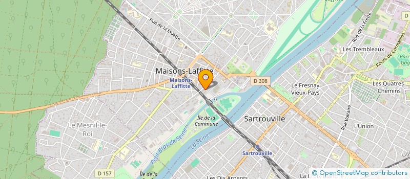 localisation de l'entreprise PUZZLE MACHINE à MAISONS-LAFFITTE
