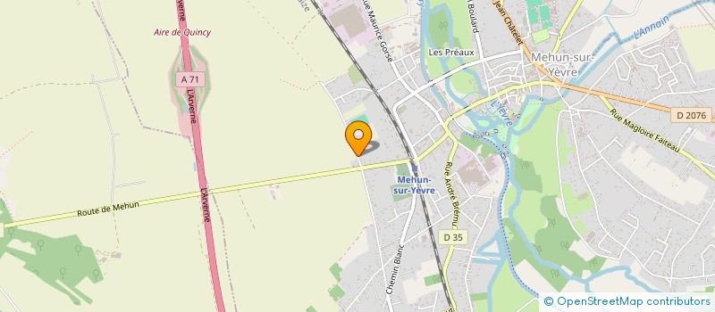 localisation de l'entreprise PUZZLE MUSIQUE  MEHUN-SUR-YEVRE