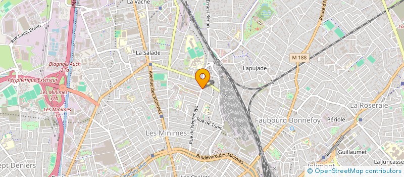 localisation de l'entreprise PUZZLE PRODUCTION  TOULOUSE