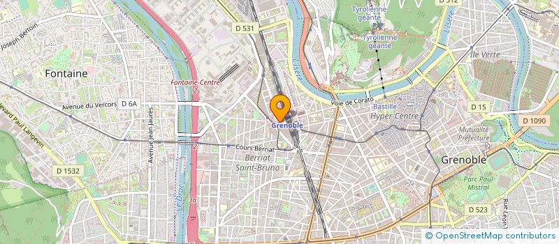 localisation de l'entreprise PUZZLE-SYSTEM à GRENOBLE