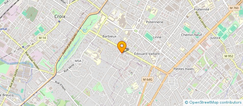 localisation de l'entreprise PUZZLING  ROUBAIX