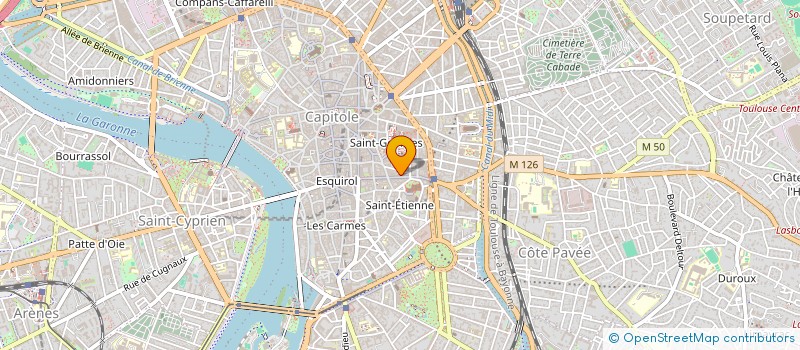 localisation de l'entreprise PV  TOULOUSE