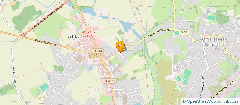 localisation de l'entreprise PV CHER  SAINT-DOULCHARD