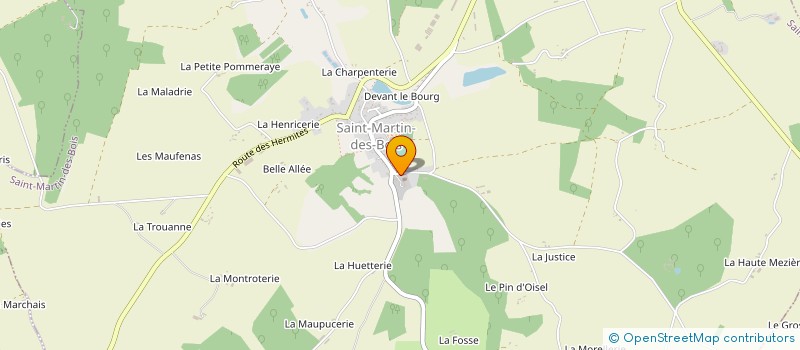 localisation de l'entreprise PV CONSEIL  MONTCEAUX-L'ETOILE