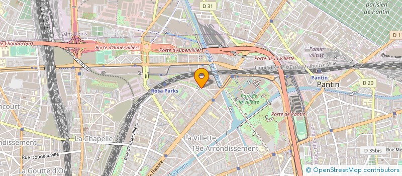 localisation de l'entreprise PV DISTRIBUTION à PARIS