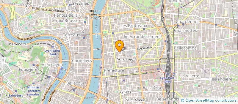 localisation de l'entreprise PV FINUNITE3 à LYON
