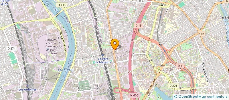 localisation de l'entreprise PV INVEST  PRESLES-EN-BRIE