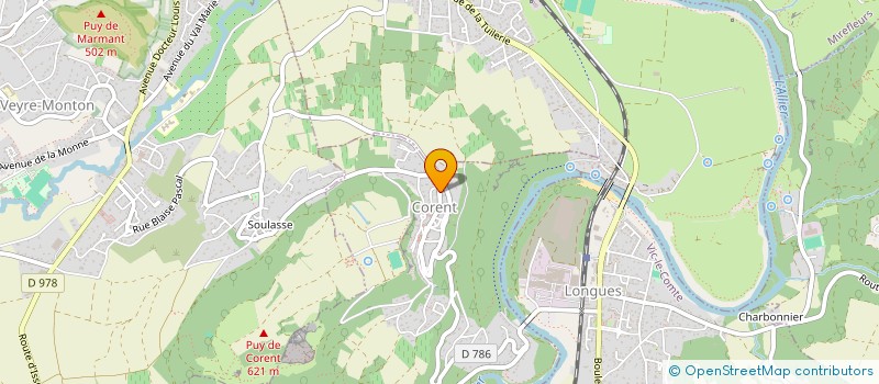 localisation de l'entreprise PV - SECURITE ELECTRONIQUE  CORENT