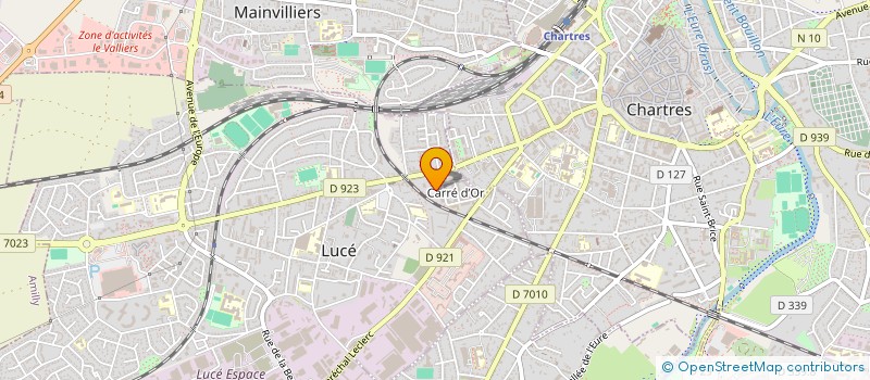 localisation de l'entreprise PV STRUCT à LUCE