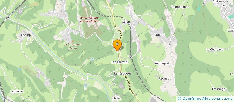 localisation de l'entreprise PV TECNIC FRANCE à BRIVE-LA-GAILLARDE