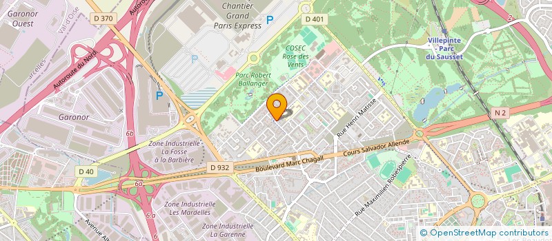 localisation de l'entreprise PVA 24 à AULNAY-SOUS-BOIS