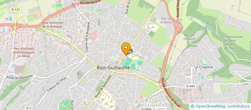 localisation de l'entreprise PVA DISTRIB  ROUEN