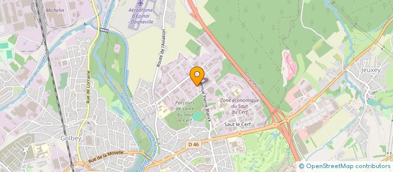localisation de l'entreprise PVB à EPINAL