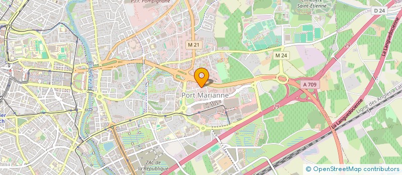 localisation de l'entreprise PVB AVOCATS  MONTPELLIER