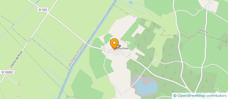 localisation de l'entreprise PVBIMMO  BEGADAN