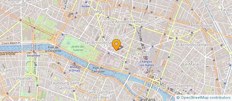 localisation de l'entreprise PVBM  PARIS