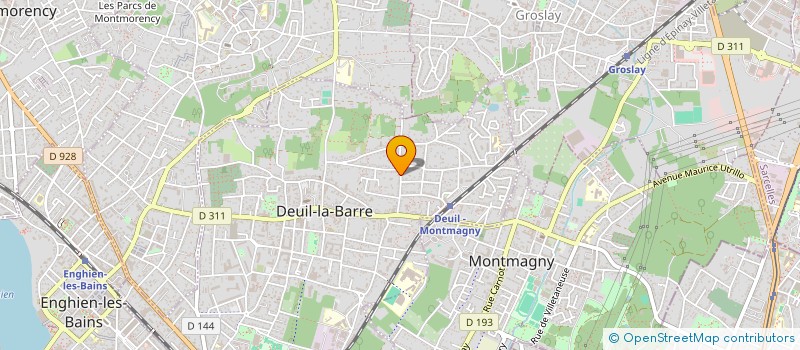 localisation de l'entreprise PVC  DEUIL-LA-BARRE